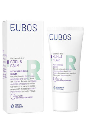 Eubos Cool&Calm serum za nego kože nagnjene k rdečici, 30 ml