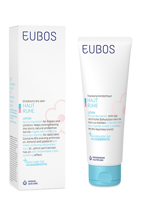 Eubos Haut Ruhe Losjon za telo za otroke, 125 ml Eubos Haut Ruhe Losjon za telo za otroke, 125 ml