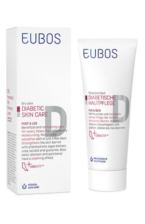 Eubos Diabetic Skin Care Krema za stopala in noge za kožo diabetikov, 100 ml