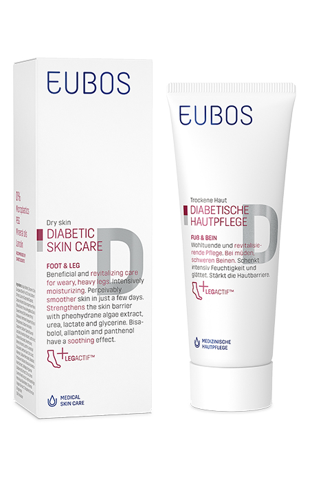 Eubos Diabetic Skin Care Krema za stopala in noge za kožo diabetikov, 100 ml Eubos Diabetic Skin Care Krema za stopala in noge za kožo diabetikov, 100 ml