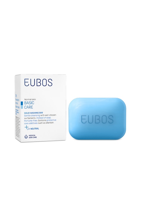 Eubos Basic Care Neodišavljeno trdo milo, 125 g Eubos Basic Care Neodišavljeno trdo milo, 125 g