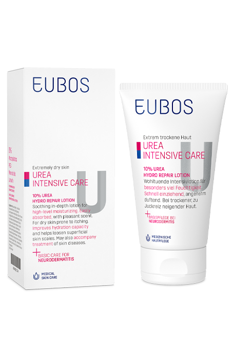 Eubos Urea 10% Hydro Repair Losjon za telo, 150 ml Eubos Urea 10% Hydro Repair Losjon za telo, 150 ml