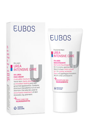 Eubos Urea 5% Krema za obraz, 50 ml