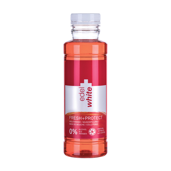 Edel+White Fresh+Protect ustna voda, 400 ml Edel+White Fresh+Protect ustna voda, 400 ml