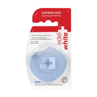 Edel+White Expanding Superfloss zobna nitka, 25 m Edel+White Expanding Superfloss zobna nitka, 25 m