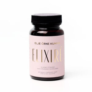 Elixire Olje črne kumine v kapsulah, 45 kapsul