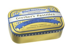 Grether’s pastile z okusom črnega ribeza - brez sladkorja, 110 g