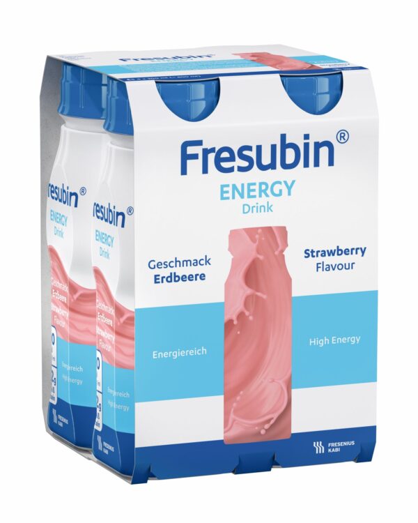 Fresubin Energy DRINK - okus jagoda, 4 x 200 ml