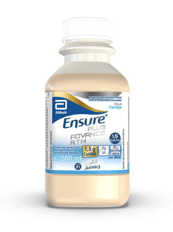 Ensure Plus Advance RTH - okus vanilija, 500 ml