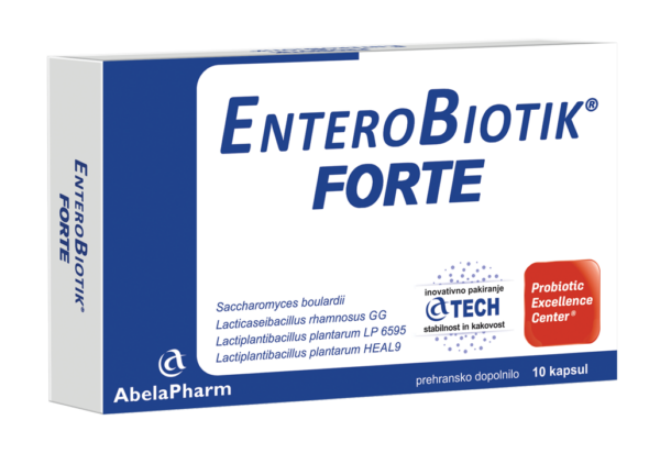 Abela Pharm EnteroBiotik Forte kapsule, 10 kapsul Abela Pharm EnteroBiotik Forte kapsule, 10 kapsul