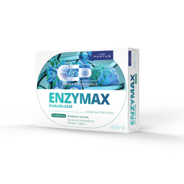 Enzymax Dual Release kapsule, 20 kapsul Enzymax Dual Release kapsule, 20 kapsul