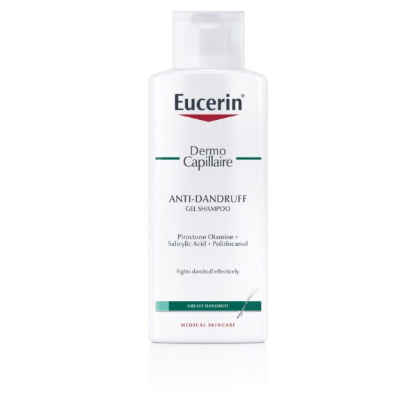Eucerin DermoCapillaire šampon proti prhljaju - mastni prhljaj, 250 ml Eucerin DermoCapillaire šampon proti prhljaju - mastni prhljaj, 250 ml