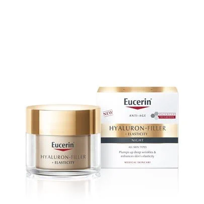 Eucerin Hyaluron-Filler + Elasticity nočna krema, 50 ml Eucerin Hyaluron-Filler + Elasticity nočna krema, 50 ml