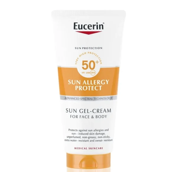 Eucerin Sun Allergy Protect kremni gel za zaščito pred soncem ZF 50+, 200 ml Eucerin Sun Allergy Protect kremni gel za zaščito pred soncem ZF 50+, 200 ml