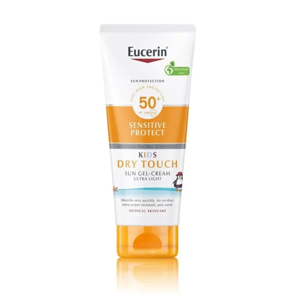 Eucerin Sun Kids Sensitive Protect Dry Touch kremni gel za zaščito otroške kože pred soncem ZF 50+, 200 ml Eucerin Sun Kids Sensitive Protect Dry Touch kremni gel za zaščito otroške kože pred soncem ZF 50+, 200 ml