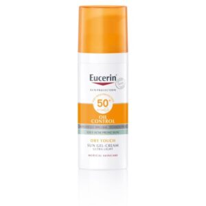 Eucerin Sun Oil Control Dry Touch kremni gel za zaščito obraza pred soncem ZF 50+, 50 ml