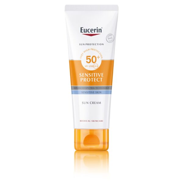 Eucerin Sun Sensitive Protect krema za zaščito obraza pred soncem ZF 50+, 50 ml Eucerin Sun Sensitive Protect krema za zaščito obraza pred soncem ZF 50+, 50 ml