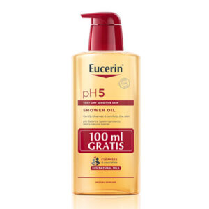 Eucerin pH5 olje za prhanje, 400 ml (300 ml + 100 ml gratis)