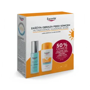 Eucerin Sun paket: Hyaluron-Filler booster 30 ml + Hydro Protect ZF 50+ 50 ml