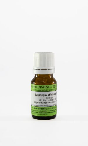 Euspongia officinalis homeopatske kroglice C12, 1 g