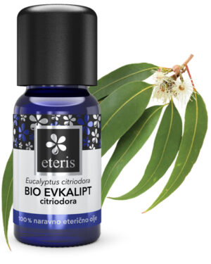 Eteris Evkalipt citriodora eterično olje BIO, 10 ml