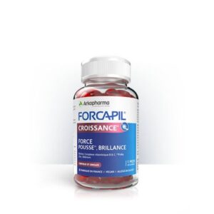 Forcapil Croissance gumijasti bonboni, 60 bonbonov