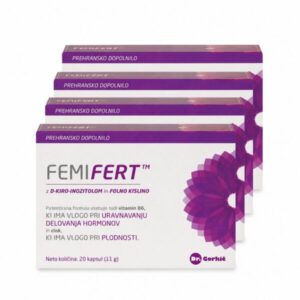 Femifert kapsule, 4 x 20 kapsul