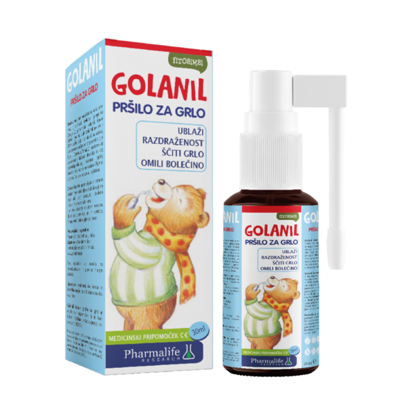 Fitobimbi Golanil pršilo za grlo, 30 ml Fitobimbi Golanil pršilo za grlo, 30 ml