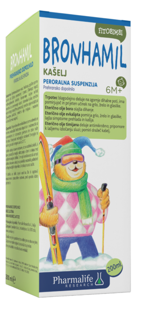 Fitobimbi Bronhamil peroralna suspenzija, 200 ml