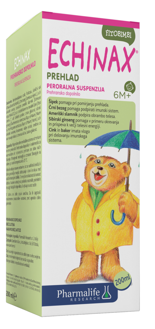 Fitobimbi Echinax peroralna suspenzija, 200 ml Fitobimbi Echinax peroralna suspenzija, 200 ml