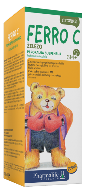 Fitobimbi Ferro C peroralna suspenzija, 200 ml