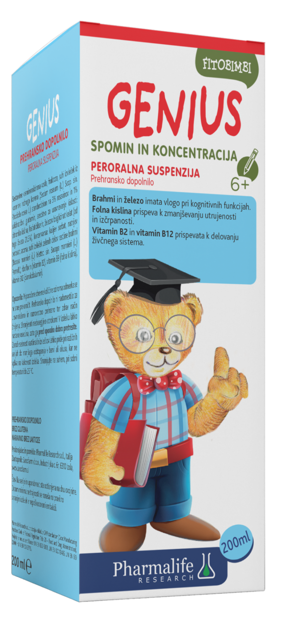 Fitobimbi Genius peroralna suspenzija, 200 ml Fitobimbi Genius peroralna suspenzija, 200 ml