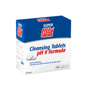 Fittydent tablete za čiščenje zobnih protez in ortodontskih aparatov, 32 tablet