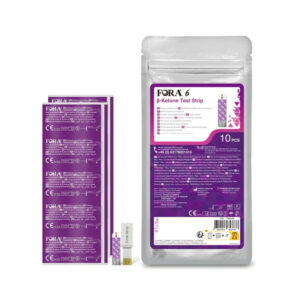 Fora 6 merilni lističi za ketone v krvi, 10 lističev Fora 6 merilni lističi za ketone v krvi, 10 lističev