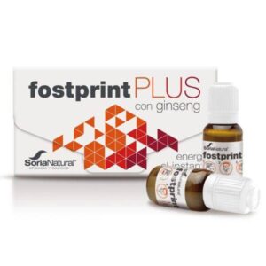 Soria Natural Fostprint Plus z ginsengom viale, 20 x 15 ml
