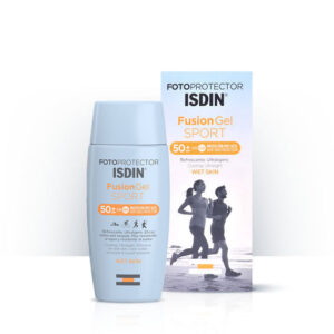 ISDIN Fotoprotector Fusion Sport Wet Skin gel za telo za zaščito pred soncem ZF50+, 100 ml