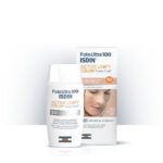 ISDIN Fotoultra 100 Active Unify Fusion obarvani fluid za poenotenje in posvetlitev pigmentnih madežev ZF50+, 50 ml