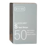 Glucocard S sensor testni lističi za glukozo, 50 lističev Glucocard S sensor testni lističi za glukozo, 50 lističev