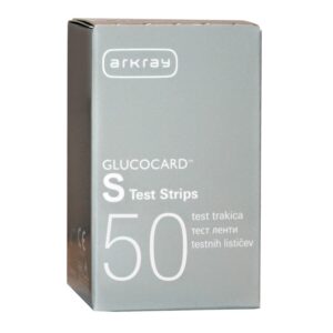 Glucocard S sensor testni lističi za glukozo, 50 lističev