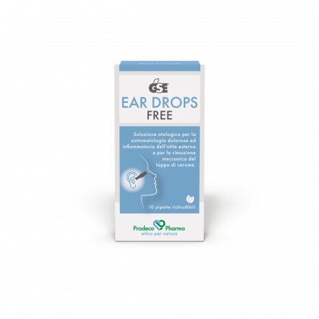 GSE Ear Drops Free kapljice za uho, 10 × 0,3 ml GSE Ear Drops Free kapljice za uho, 10 × 0,3 ml