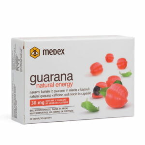 Medex Guarana natural energy kapsule, 30 kapsul