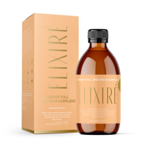 Elixire Energy Full Specter B Kompleks tekočina - mandarina, 240 ml