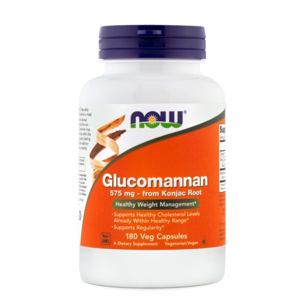 NOW Glukomanan 575 mg, 180 kapsul NOW Glukomanan 575 mg, 180 kapsul