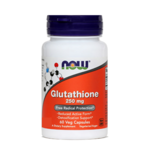 NOW Glutation 250 mg, 60 kapsul