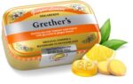 Grether’s pastile z okusom ingverja in limone – brez sladkorja, 110 g Grether’s pastile z okusom ingverja in limone – brez sladkorja, 110 g