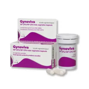 Gynoviva trde vaginalne kapsule, 10 vaginalnih kapsul