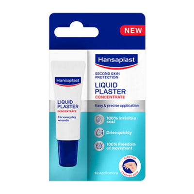Hansaplast Second Skin Protection tekoči obliž, 10 ml Hansaplast Second Skin Protection tekoči obliž, 10 ml