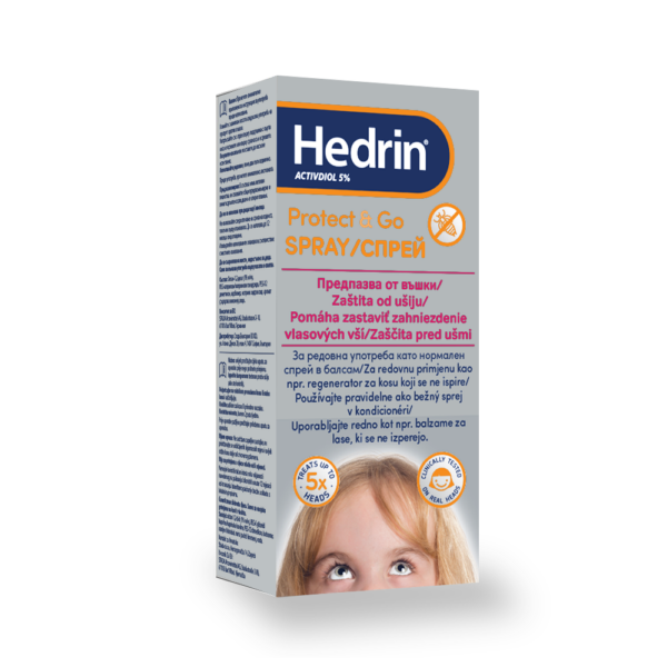 Hedrin Protect & Go pršilo za zaščito pred ušmi, 100 ml