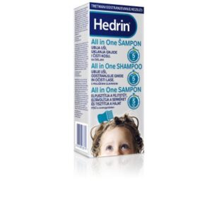 Hedrin All in One šampon za odstranjevanje uši in gnid, 200 ml