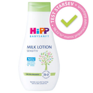 HiPP Babysanft negovalni losjon z mlekom za telo, 350 ml